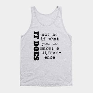 You Make A Difference Tank Top